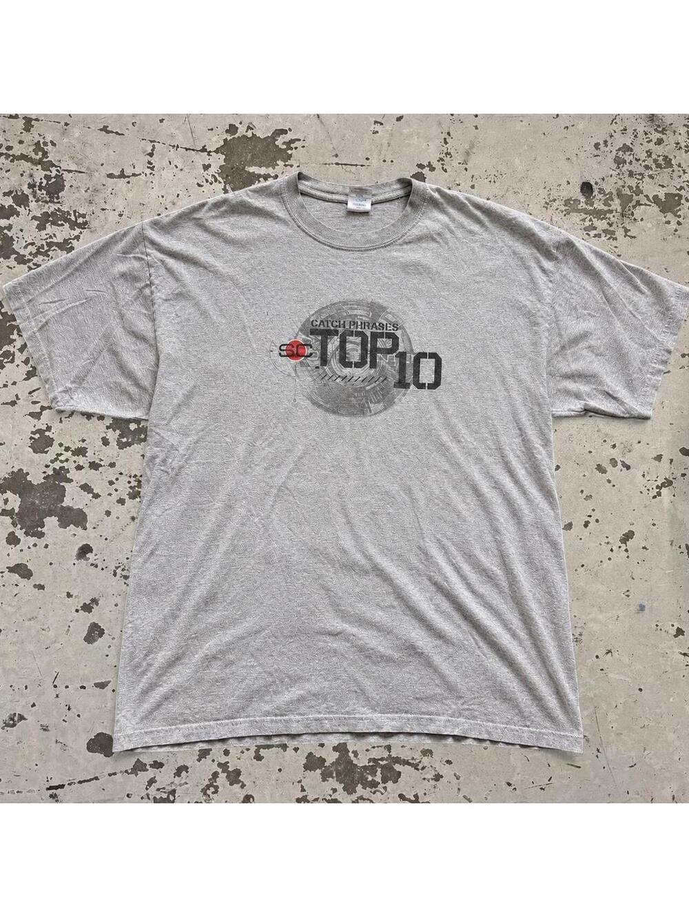 Mens Vintage Sports Center Top 10 Tee Size XL